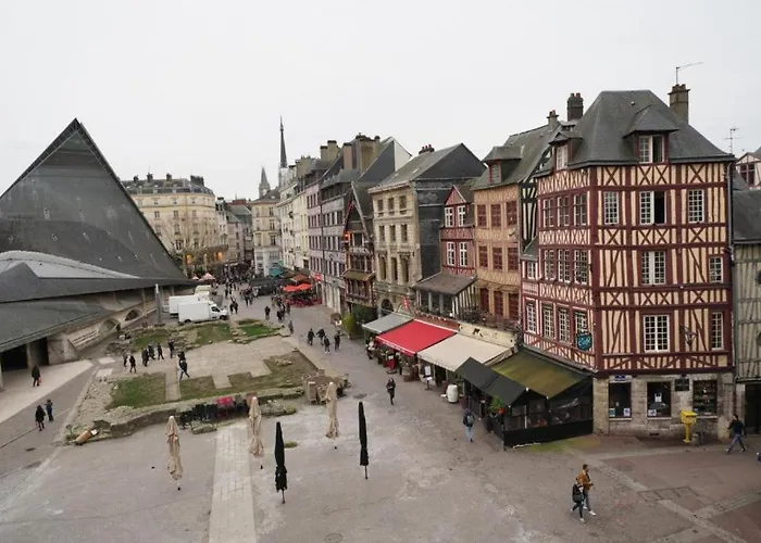 Cosy•gare• Centre-ville Apartman Rouen